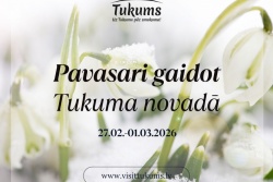 Atpūtas un ceļojumu piedāvājumi 01.03.2026 - 08.03.2026 Sieviešu diena Tukuma novadā Tukuma TIC